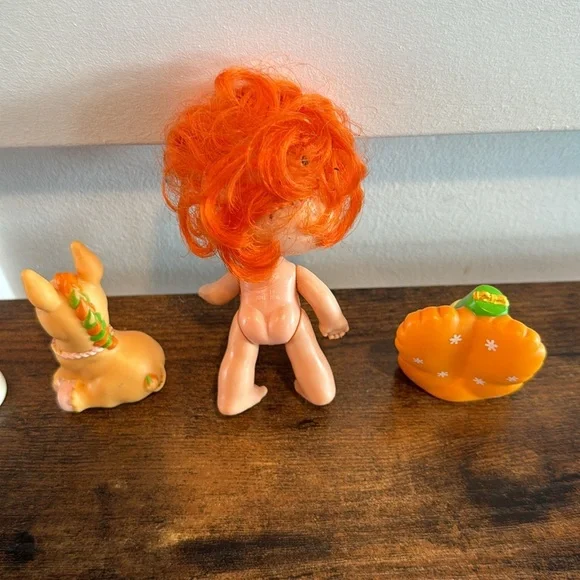 VTG Apple Dumplin Strawberry Shortcake TAN BURRITO DONKEY Marmalade Butterfly - Picture 2 of 9